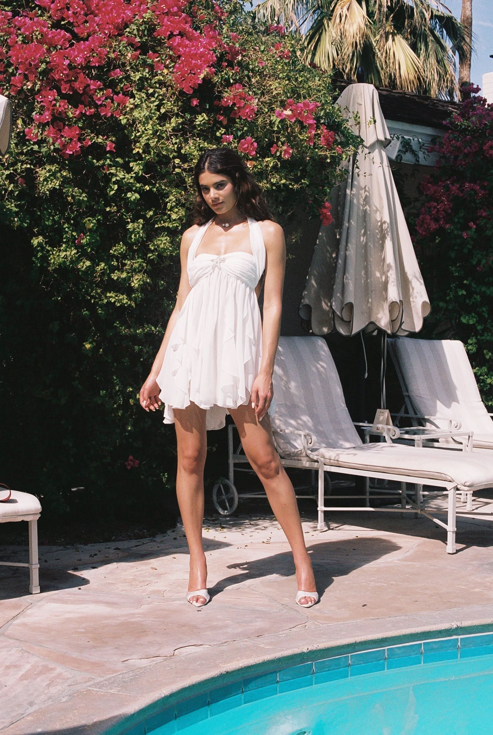 Bliss Ruffled Mini Dress