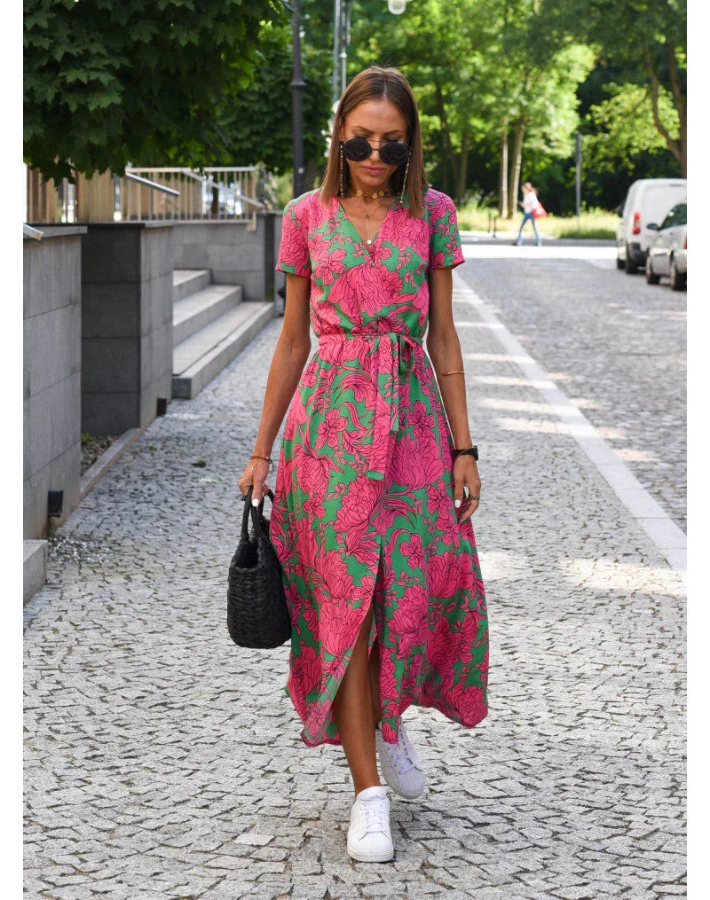 Sonata Wrap Midi Dress