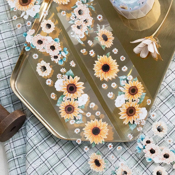 Spring Blossom Washi Tape - Sunflower