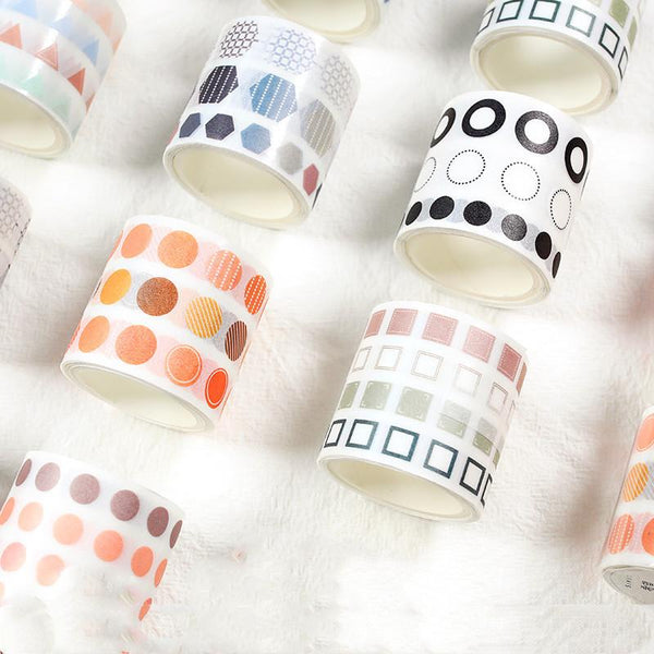 Geometrical Forms Washi Tape - PaperWrld - Journaling - Scrapbooking