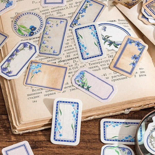 Garden Collection Stickers - Blue Secret