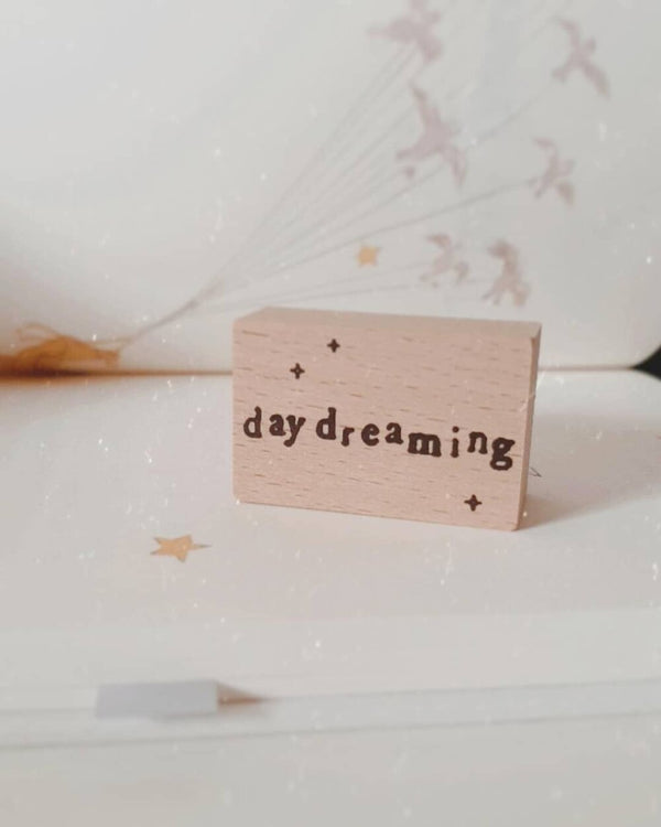 Unique Dreamy Character Rubber Stamp